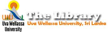 Library, Uva Wellassa University, Sri Lanka